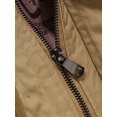 thumbnail image 6 of Men's Outdoor Fashion Comfortable Breathable Retro Cotton Jacket Windproof Comfy Coat For Autumn And Winter, 6 of 6