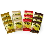 Honey Stinger Organic Waffles - Variety Pack - 12 Count - 3 of Each Flavor - Energy Source for Any Activity - Honey, Vanilla, Strawberry & Chocolate - Plus Sticker
