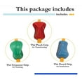 thumbnail image 5 of The Pencil Grip 3-Step Training Kit with 3 Premium Ergonomic Pencil Grips, Crossover Grip, Pinch Grip, Original Grip (3 Sets, 9 Grips Total), 5 of 5