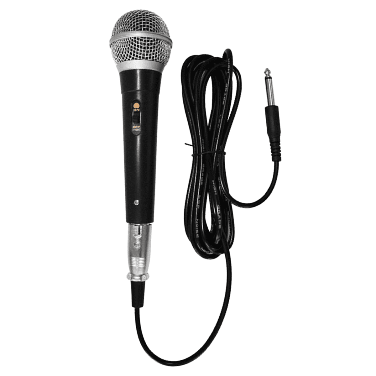 2X Handheld Professional Wired Dynamic Microphone Clear Voice Mic for Karaoke Vocal Music Performance
