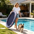 thumbnail image 4 of Outdor Inflatable Float Floating Bed Floatie Mat | Swimming Pool Bed Float For Lake Use Inflatable Float Summer Pool, 4 of 5