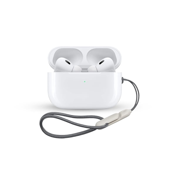 Apple AirPods Pro 2 Case Silicone Protective Cover White Shockproof 2nd Gen