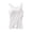 White -CO41, variant on Nestiefly Women Tank Tops with Built in Bras Adjustable Spaghetti Strap Cami Tops Workout Shelf Bra Tank Top Basic Undershirts Gray M