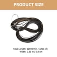 thumbnail image 2 of 120FT for Patio Chair Repair Flat Wicker Furniture Repair Replacement Wicker Repair Kit Brown Coffee Gradient Flat Synthetic Rattan Repair Material, 2 of 5