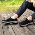 thumbnail image 5 of NOKIO Men's S𝗅ip On Sneakers Durab𝗅e Outdoor Casual Sport Footwear with Non-S𝗅ip Sole for Climbing, Jogging, Running, Hiking and Daily City Commute, 5 of 6