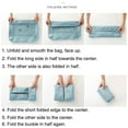 thumbnail image 7 of SPRING PARK 6Pcs/Set Travel Storage Bag for Clothes Luggage Packing Cube Organizer Suitcase, 7 of 7