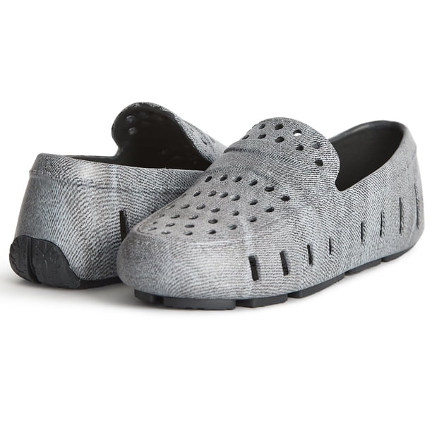 Zapatos Floafers Prodigy Driver Print Negro Denim Talla 9 M