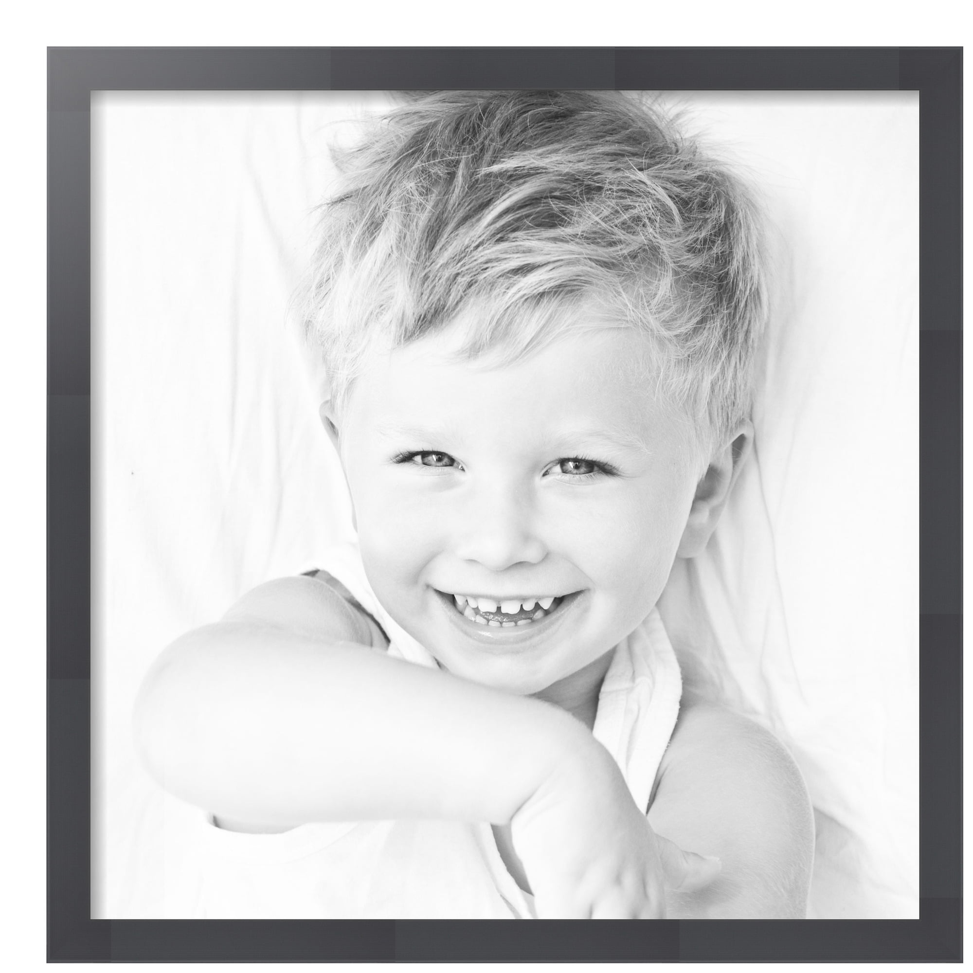 ArtToFrames 24" x 24" Cloudy Gray Picture Frame, 24x24 inch Gray MDF Poster Frame (WOM-5358),  Pack