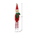 thumbnail image 2 of Mr. Christmas 6.5" Decorative White Elf with Red Hat, 2 of 5