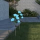 thumbnail image 5 of Luz de Jardín Solar Al Aire Libre - Luz Solar de la Linterna de Flores de Cuatro Cabezas Luz Solar - Oscilando en el Viento Luz Solar Al Aire Libre - Luz Decorativa Del Jardín Solar - Luz Del Jardín, 5 of 6