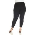 thumbnail image 1 of White Mark Women's Stretchy High Waist Pants, 1 of 5