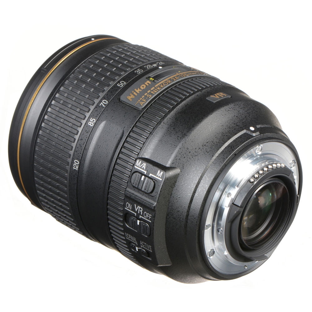 Nikon AF-S NIKKOR 24-120mm f/4G ED VR Lens - Walmart.com