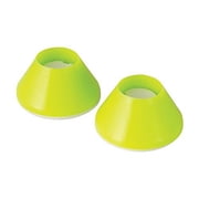 HealthSmart Walker Glides, Walker Glide Caps, Walker Slides, Tips, Green, 2 Count