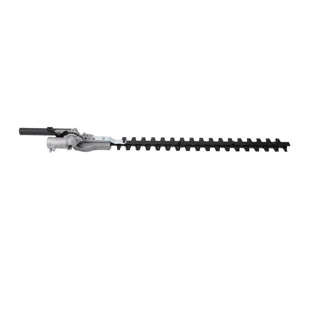 Pole Hedge Trimmer Head, Multi Angle Adjust Strong Blades for Efficient Pruning Trimming Reach and Farther Without a Ladder