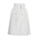 thumbnail image 1 of Delantal largo de media para , disfraz con volantes para mujer, ajustable con bolsillos, delantal de cintura para chef, unisex, para, 1 of 9
