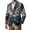 Gray, variant on Halloween Jacket for Men Corduroy Jacket 3 Button Lightweight Vintage Halloween Holiday Party Office Blazer