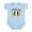 Sky Blue, variant on CafePress - Italia Infant Bodysuit - Baby Light Bodysuit, Size Newborn - 24 Months