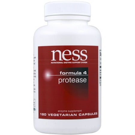 Ness Enzymes, Protease n ° 4 180 vegcaps