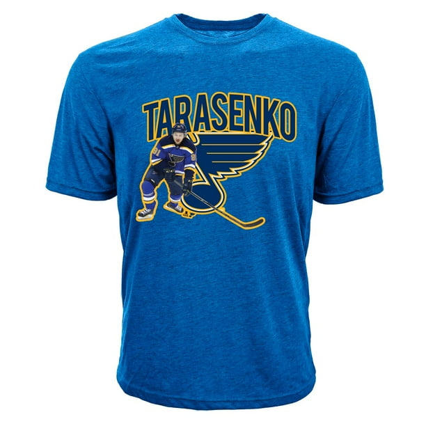St. Louis Blues Vladimir Tarasenko NHL Action Pop Applique T-Shirt - Levelwear