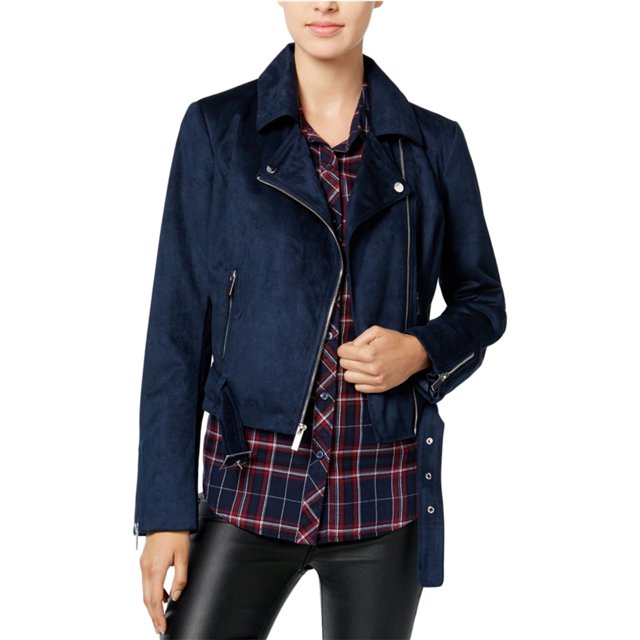 Chaqueta de Motociclista Wildflower Mujer Azul Mediana
