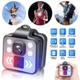 thumbnail image 2 of 1080P Wireless Wearable Mini Body Camera For Outdoor Sports Security, Built-in 64GB Memory Card, 3 LED Modes Flashlight HeadLamp Waterproof Cam, Suit to Child Pet Cop Home All Day Record, 2 of 8