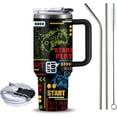 thumbnail image 3 of Gamer Gifts for Men Boys, 40oz I''m Gaming Do Not Disturb Tumbler Cup, Teen Boy Gifts Gaming Stuff, Game Lover Gifts for Gaming Mugs, Game Presents for Son Boyfriend Birthday Christmas Gifts for Men, 3 of 6