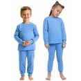thumbnail image 2 of Rimyaw Toddlers Pajamas Sets Boys Girls 2-Piece Sleepwear Set Cotton Long Sleeve Casual Clothes 4T, 2 of 7