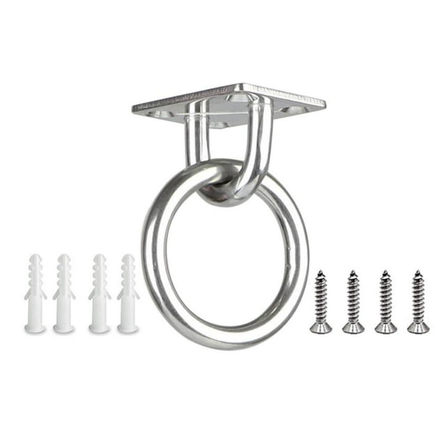 Portable Hammock Buckle Buckle Hanging Kit Eye Plates -Hooks Hanger 9CS5