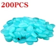 thumbnail image 2 of 200pcs Glow In Dark Pebbles Stone Home Garden Walkway Aquarium Fish Tank, 2 of 5