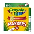 thumbnail image 4 of Crayola Broad Line Markers, 10 Ct Classic Colors, School Supplies for Teachers and Kids, Classroom Essentials, 3+, 4 of 8