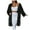 Black, variant on IROINNID Women's Long Shearing Coat Round Neckline Solid Color Long Sleeve Plus Size Short Coat Warm Long Jacket Outerwear, Black