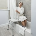 thumbnail image 7 of Drive Medical Splash Defense Transfer Bench with Curtain Guard Protection, 7 of 7