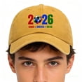 thumbnail image 5 of 2026 Soccer Event Cap, Host Nation Printed Headwear, Fashionable Outdoor Sun Guard, Athletic Match Fan Hat, Commemorative Baseball Cap, 5 of 5