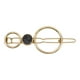 thumbnail image 1 of Pinza de pelo geométrica Baoblaze de metal tono dorado negro, 1 of 8