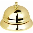 thumbnail image 1 of Metal Table Bell Table Bell Round Service Bell Counter Bell Call Bell ,8.5cm Diameter,Metal Service Bell for Kitchen,Restaurant,Bar,1 PCS Set（Golden）, kueat, 1 of 5