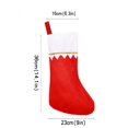 thumbnail image 3 of 12Pcs Christmas Stockings,14'' Christmas Velvet Stockings,Traditional Christmas Stockings with Gold Trim,Xmas Stockings Classic Personalized Stocking Decor,for Xmas Fireplace Staircase Decor(Z3-Red), 3 of 8
