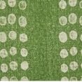 thumbnail image 6 of Laddha Home Designs Hand Woven Dots Striped Square Throw Pillows - 20" - Green and White - Set of 2, 6 of 7