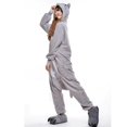thumbnail image 3 of Pijamas de Totoro Kigurumi para adultos y mujeres, ropa de dormir de una pieza con dibujos animados de animales, disfraz de fiesta de Cosplay para Navidad y Halloween, 3 of 4