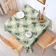 thumbnail image 5 of Floral 60" Square Waterproof Tablecloth, Floral Print Polyester Table Cover, 5 of 6