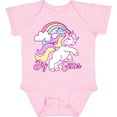 thumbnail image 3 of Inktastic Big Sister Unicorn Girls Baby Bodysuit, 3 of 5