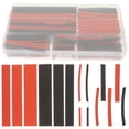 thumbnail image 1 of 150pcs 2:1 Polyolefin Halogen-Free Heat Shrink Tubing Tubes in 8 Differernt Sizes - 2mm to 13mm (Black & Red), 1 of 8