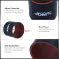 thumbnail image 2 of JDM Sport Universal for Forced Induction Cars 2.25" Inch Straight Silicone Coupler Hose Tube (Black/Red) - Turbo Intercooler Pipe Piping Intake Upgrade, 2 of 4