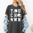 thumbnail image 3 of Touchdown Football Season Shirt for Women and Teens Fall Football Gear Graphics Game Day Pepper Shirt Adult X-Large, 3 of 4