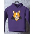 thumbnail image 3 of Cute Corgie Bat Costume Hoodie Toddler -Image by Shutterstock,  5 Toddler, 3 of 4