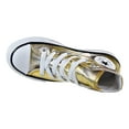 thumbnail image 5 of Converse Chuck Taylor All Star Hi Little Kids' Shoes Silver/Gold/White 357620f, 5 of 6