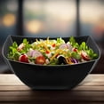 thumbnail image 6 of 50 Pcs Black Serving Bowls 16 oz Square Plastic Bowls Disposable Snack Salad Dishes Small Party Candy Bar Containers Taco Bar Serving Dishes for Buffet Chips Fruit, 6 of 6