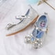 thumbnail image 1 of Nuevos zapatos de cristal para niñas de Disney, suela blanda, zapatos planos informales de princesa elsa para niñas pequeñas, zapatos individuales de frozen para bebés, plantilla de 23 cm de 15,5 cm Gao Jinjia LED, 1 of 2