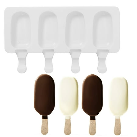 Bachelorette Ice Mold 4-Hole Silicone Ice Cream Maker Mold Popsicle Lolly Mould Ice Cube Tray Pan DIY Kitchen Tool large ()