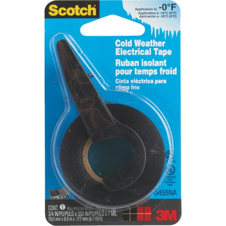 Scotch Cold Weather Vinyl Plastic Electrical Tape