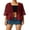 Red, variant on ZIYIXIN Women's Lace Open Front Bolero Shrug Cardigan Short Sleeve Cover Up for Evening Dresses Coffee M